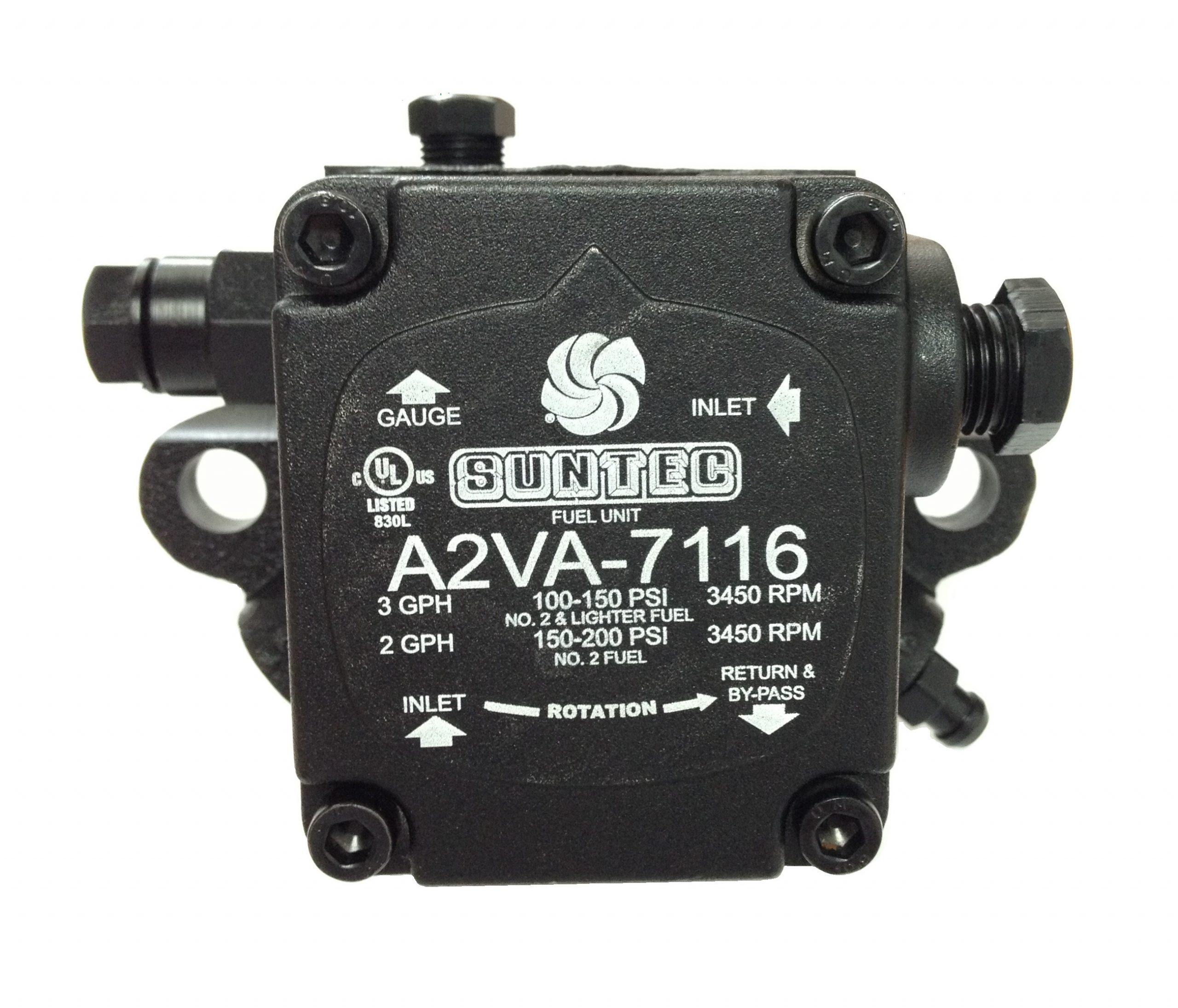 Componenti Bruciatore Olio Pompa Pressione Ricambio Per Bruciatore Olio SunTec A2VA-7116 / Beckett PF203N2U Ricambi Pressione Pompa Bruciatore - Foto 3